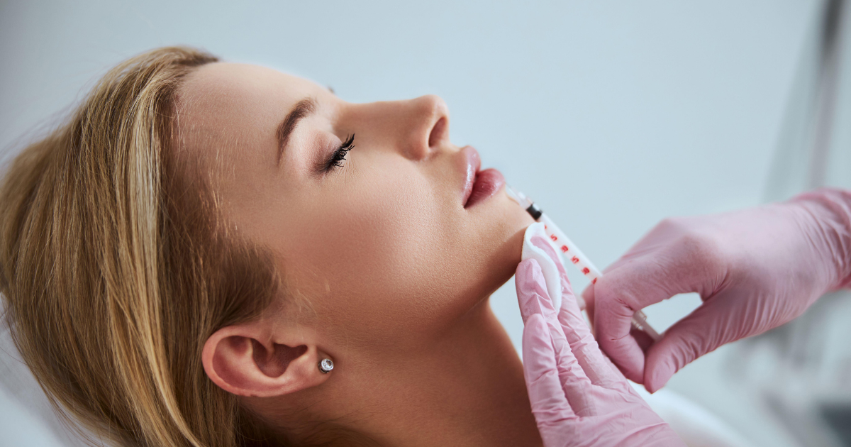 Preventative Botox injection supporting natural aging at a Newport Beach medical spa in California