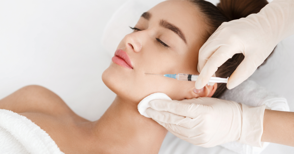 Injectables Botox treatment as a wrinkle preventative at a Newport Beach medical spa | med spa